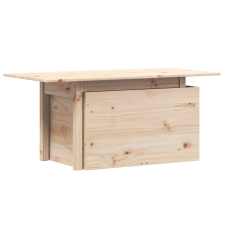 vidaXL tömör fenyőfa kerti asztal 100 x 50 x 75 cm (844908) kerti bútor