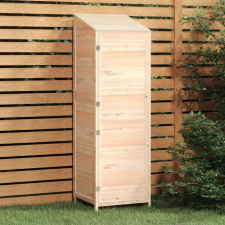 vidaXL tömör fenyőfa kerti fészer 55x52x174,5 cm kerti tárolás