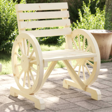 vidaXL tömör fenyőfa kerti szék 58 x 58 x 78,5 cm kerti bútor