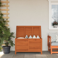 vidaXL tömör fenyőfa kerti tárolóláda 99x49,5x58,5 cm kerti tárolás