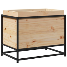 vidaXL tömör fenyőfa kerti virágtartó 60 x 40 x 50 cm kerti tárolás