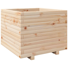 vidaXL tömör fenyőfa kerti virágtartó 60 x 60 x 49,5 cm kerti tárolás