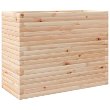 vidaXL tömör fenyőfa kerti virágtartó 90 x 40 x 68,5 cm kerti tárolás