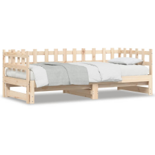 vidaXL tömör fenyőfa kihúzható kanapéágy 2x(80x200) cm (840385) ágy és ágykellék