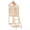 vidaXL Tömör fenyőfa kültéri játszószett 53 x 110 x 214 cm