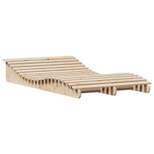 vidaXL tömör fenyőfa napozóágy 205 x 110 x 31,5 cm (832588) kerti bútor