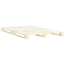 vidaXL tömör fenyőfa raklap ágykeret 160 x 200 cm (285238) ágy és ágykellék