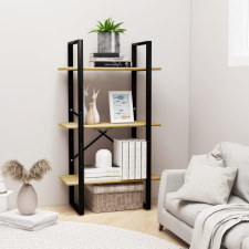 vidaXL tömör fenyőfa tárolópolc 60 x 30 x 105 cm bútor