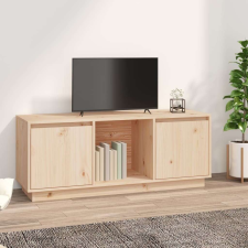 vidaXL tömör fenyőfa TV-szekrény 110,5 x 35 x 44 cm bútor