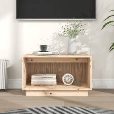 vidaXL tömör fenyőfa TV-szekrény 60 x 35 x 35 cm bútor