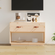 vidaXL tömör fenyőfa TV-szekrény 90x40x60 cm bútor