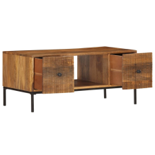 vidaXL tömör mangófa dohányzóasztal 90 x 45 x 40 cm (286559) bútor