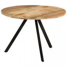 vidaXL tömör mangófa étkezőasztal 110 x 75 cm bútor