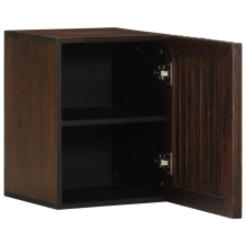 vidaXL tömör mangófa falra szerelhető fürdőszobaszekrény 38x34x48 cm (377536) fürdőszoba bútor