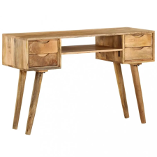 vidaXL Tömör mangófa íróasztal 115 x 47 x 76 cm íróasztal