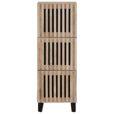 vidaXL tömör mangófa magasszekrény 40 x 34 x 110 cm (377582) bútor