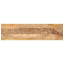vidaXL tömör mangófa téglalap alakú asztallap 110x30x3,8 cm bútor