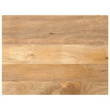 vidaXL tömör mangófa téglalap alakú asztallap 70x60x3,8 cm bútor