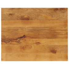 vidaXL tömör mangófa téglalap alakú asztallap 90x80x3,8 cm bútor