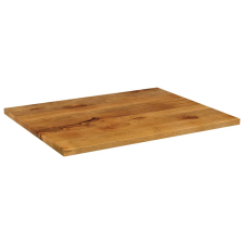 vidaXL tömör mangófa téglalap alakú asztallap 90x80x3,8 cm bútor
