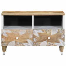vidaXL tömör mangófa TV-szekrény70x33,5x46 cm (4018665) bútor