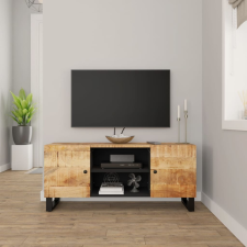 vidaXL tömör mangófa TV-szekrény 105 x 33 x 46 cm bútor