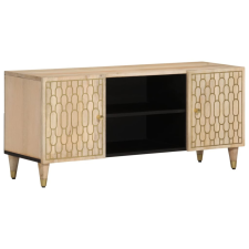 vidaXL Tömör mangófa TV-szekrény 105 x 33 x 46 cm bútor