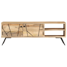 vidaXL tömör mangófa TV-szekrény 110 x 30 x 40 cm  (328312) bútor