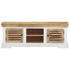 vidaXL tömör mangófa TV-szekrény 110 x 30 x 40 cm (337848) bútor