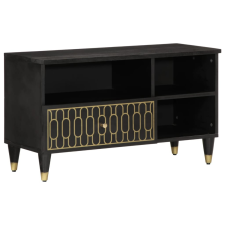 vidaXL tömör mangófa TV-szekrény 80 x 33 x 46 cm bútor
