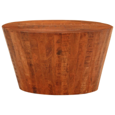 vidaXL tömör nyers mangófa dohányzóasztal Ø 52x30 cm (353728) bútor