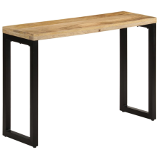 vidaXL tömör nyers mangófa tálalóasztal 110 x 35 x 76 cm bútor