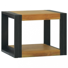 vidaXL tömör tíkfa fürdőszobaszekrény 45 x 45 x 35 cm fürdőszoba bútor