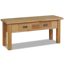 vidaXL tömör tíkfa szék előszoba pad 90 x 30 x 40 cm bútor