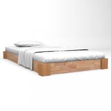 vidaXL tömör tölgyfa ágykeret 90 x 200 cm ágy és ágykellék