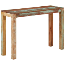 vidaXL tömör újrahasznosított fa tálalóasztal 110 x 35 x 76 cm bútor