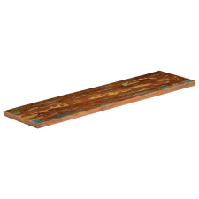 vidaXL tömör újrahasznosított fa téglalap alakú asztallap 110x20x3,8cm bútor