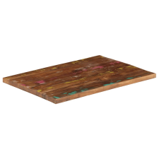 vidaXL tömör újrahasznosított fa téglalap alakú asztallap 80x60x2,5 cm bútor