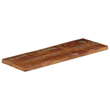 vidaXL tömör újrahasznosított fa téglalap alakú asztallap 90x40x2,5 cm bútor