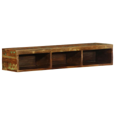 vidaXL tömör újrahasznosított falra szerelhető TV-szekrény 100x30x19cm bútor