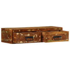 vidaXL tömör újrahasznosított falra szerelhető TV-szekrény 80x30x19 cm (4017462) bútor