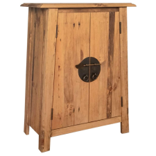 vidaXL tömör újrahasznosított fenyőfa kisszekrény 59 x 32 x 80 cm fürdőszoba bútor