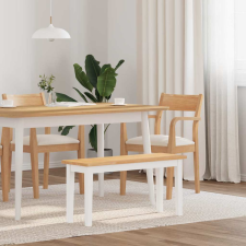 vidaXL tömörfa gumiból pad 90 cm bútor
