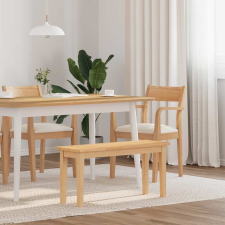 vidaXL tömörfa gumiból pad 90 cm bútor