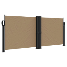 vidaXL topszínű behúzható oldalsó napellenző 100 x 600 cm kerti bútor