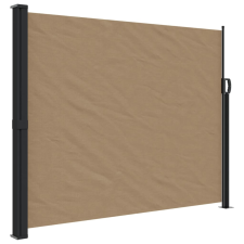 vidaXL tópszínű behúzható oldalsó napellenző 160 x 500 cm kerti bútor