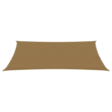 vidaXL tópszínű HDPE napvitorla 160 g/m² 5 x 8 m kerti bútor