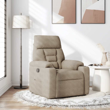 vidaXL tópszínű mikroszálas szövet dönthető fotel (4015563) bútor