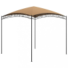 vidaXL Tópszínű pavilon 3 x 3 x 2,65 m 180 g/m²