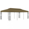 vidaXL Tópszínű pavilon 6 x 3 m 180 g/m²